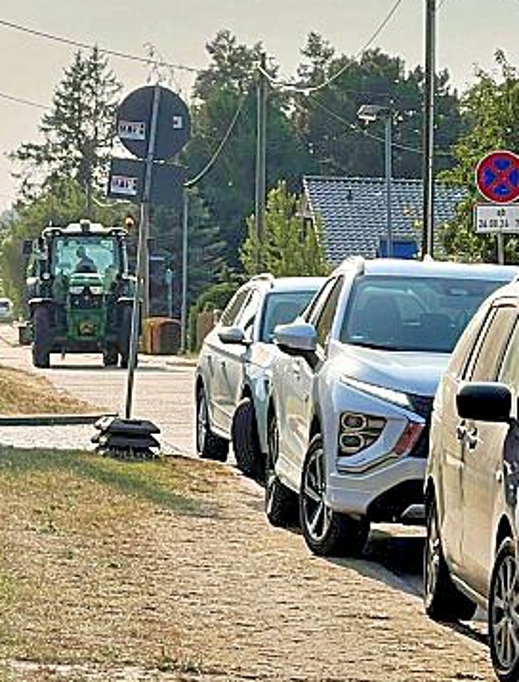 Viel Verkehr gibt es in der Thomas-Müntzer-Siedlung in Alsleben.