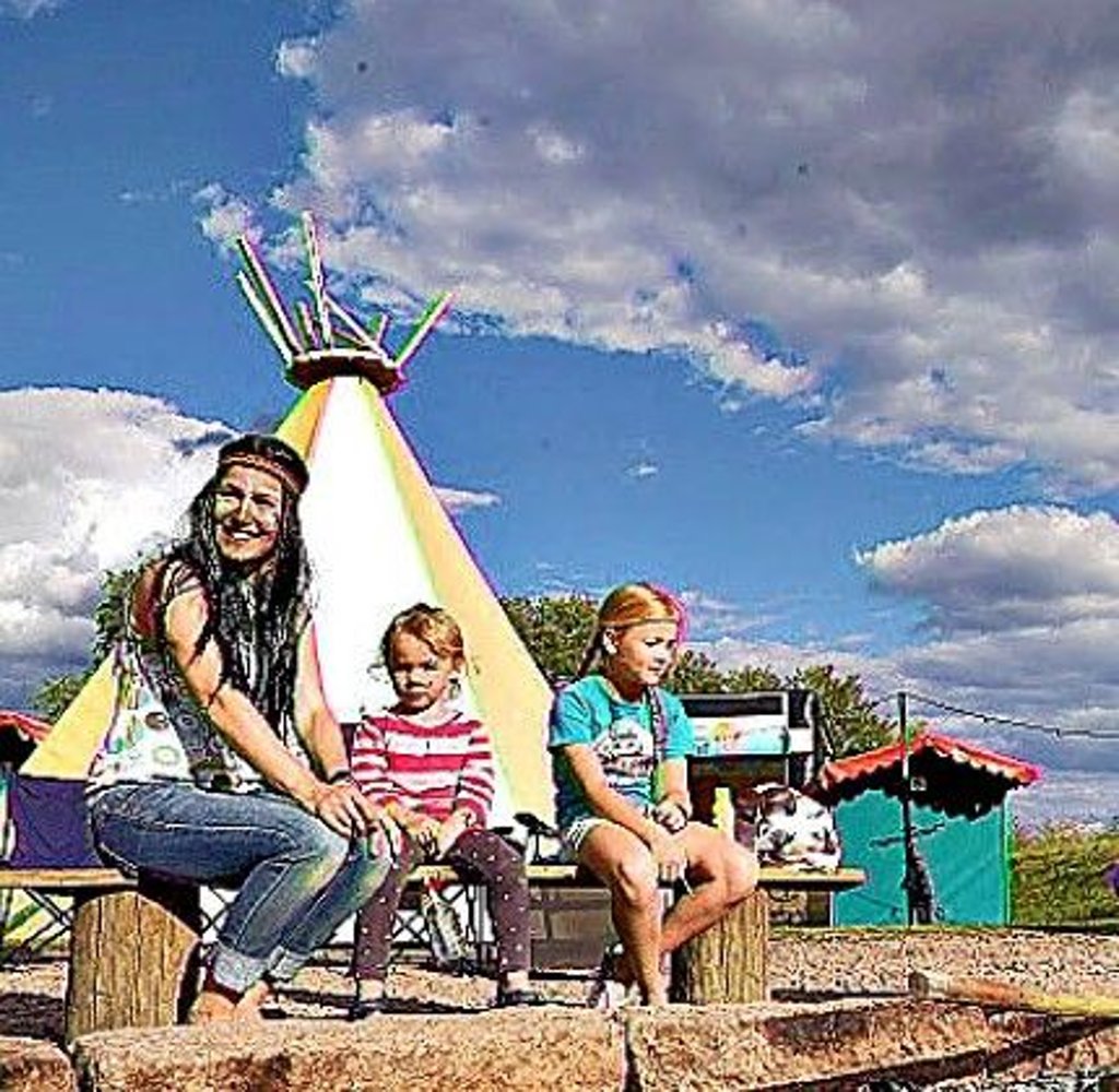 Auf dem Ferienhof gibt es jede Menge Aktivitäten.