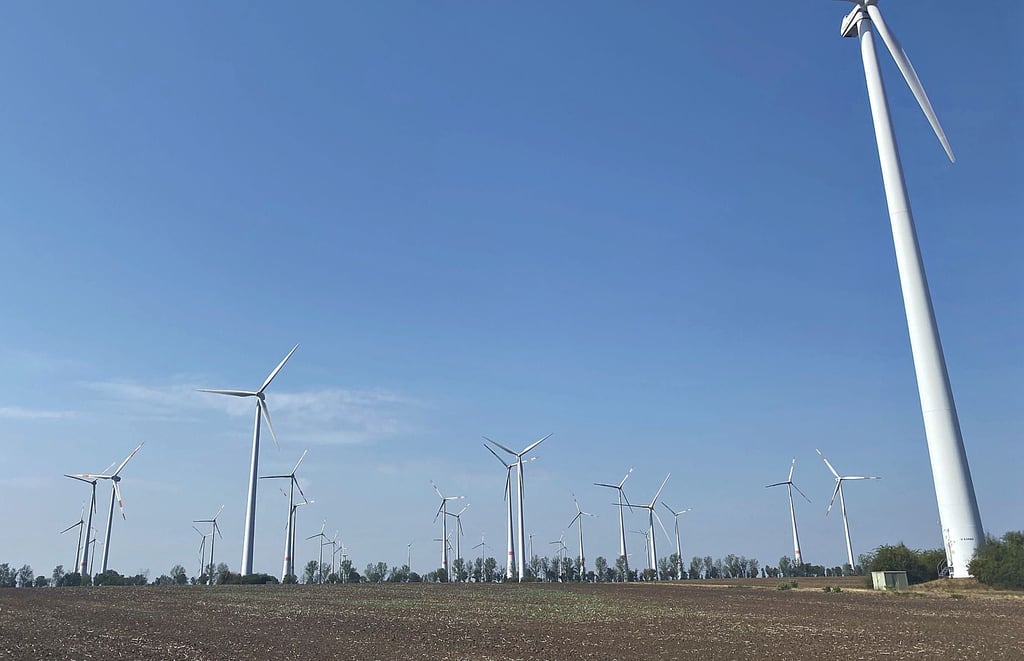 Windpark zwischen Biere und Borne: Energie für die Wärmeversorgung. 
