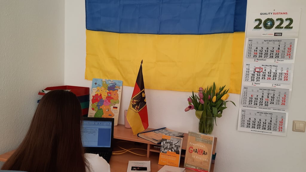 Kurz nach Beginn des russischen Angriffs sprach die MZ mit einer ukrainischen Lehrerin, die von Weißenfels aus digitalen Unterricht gab. Sie ist inzwischen in die Ukraine zurückgekehrt.