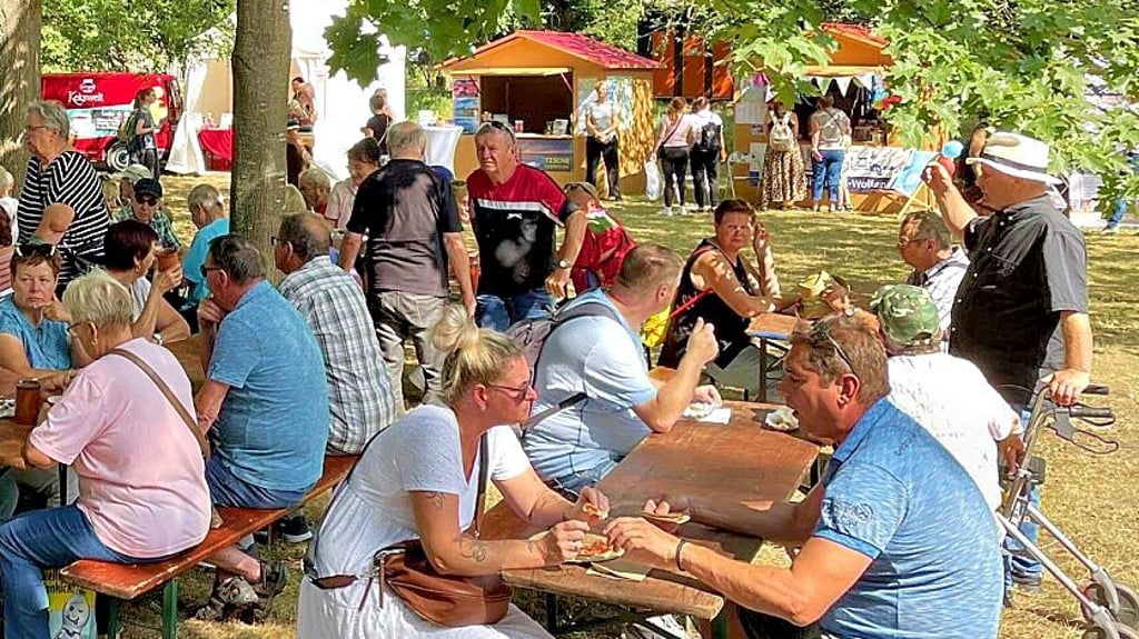 Tolle Gastlichkeit: Die vielen lauschigen und sauberen Plätzchen gefielen beim Landesfest in Stendal.