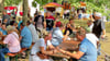 Tolle Gastlichkeit: Die vielen lauschigen und sauberen Plätzchen  gefielen beim Landesfest in Stendal. 