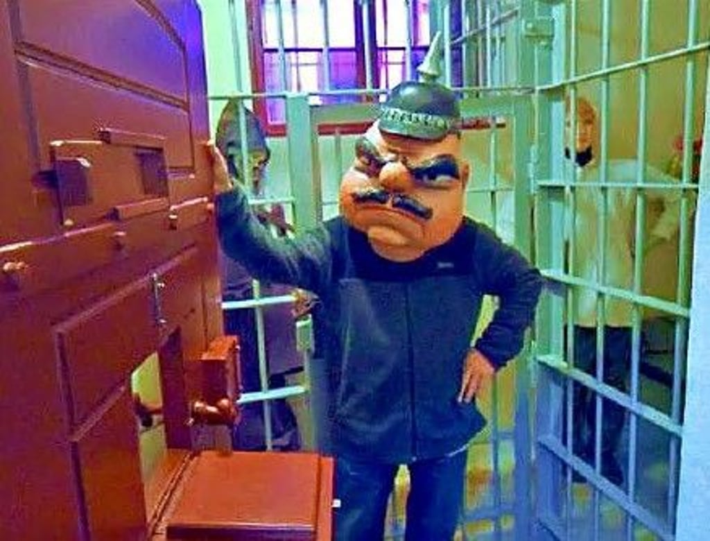 Im Stadtgefängnis bleibt es kriminell.