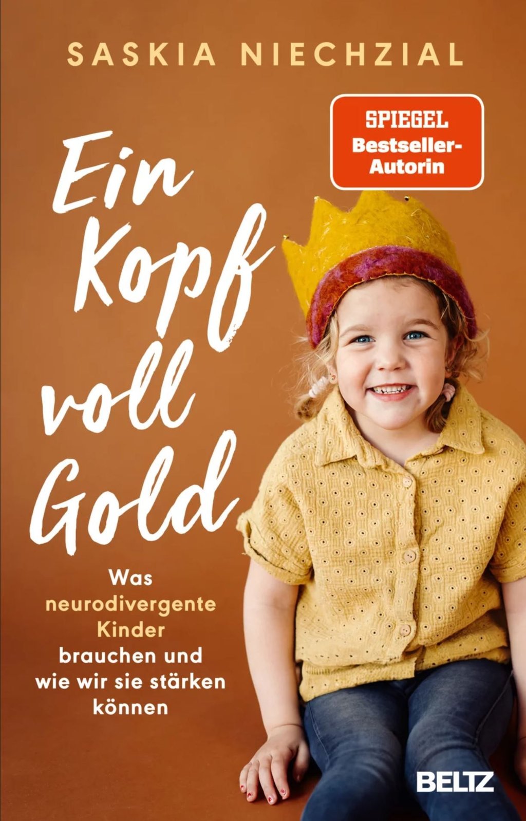 Saskia Niechzial „Ein Kopf voll Gold – was neurodivergente Kinder brauchen und wie wir sie stärken können“, 22 Euro erschienen am 4. September im Beltz-Verlag.