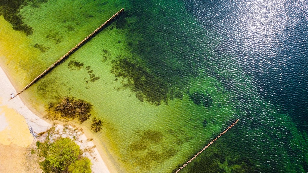 Am Strand des Geiseltalsees in Frankeleben kommt es durch Touristen zu Parkplatzproblemen.