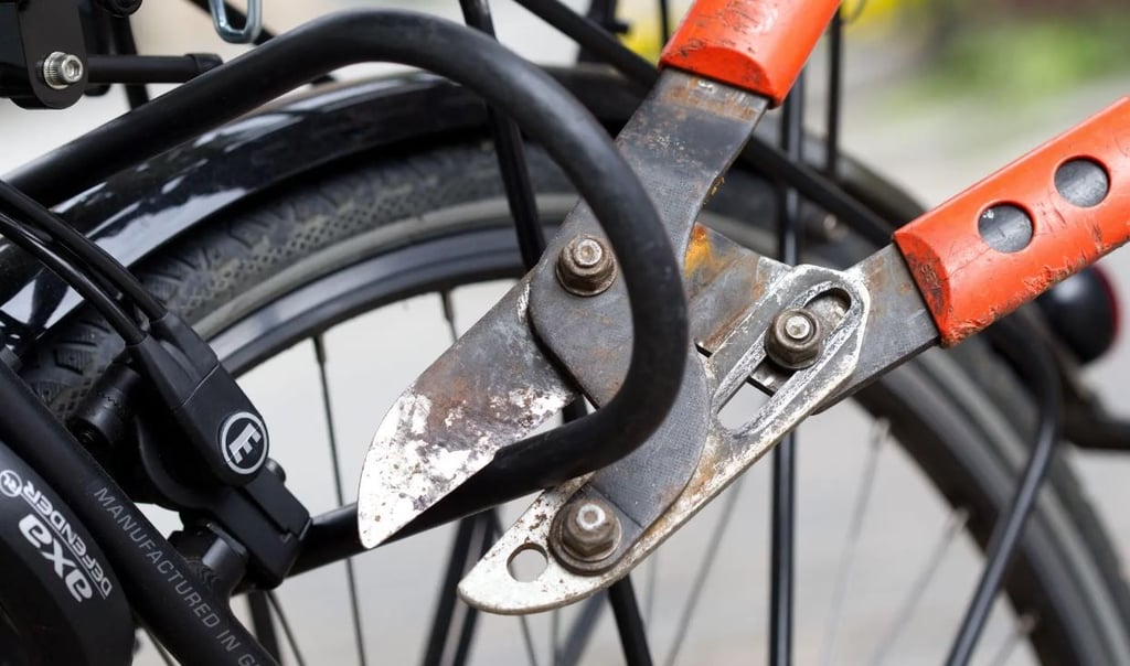 Im Hohen Weg in Halle wurde ein Fahrrad geklaut. Nun hat die Polizei einen Verdächtigen gefunden.