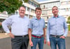 Marco Matthes (Mitte), Christian Klamroth (rechts) und Heiko Breithaupt (links) sind als neue Vorstandsspitzen beim GVS gewählt worden.