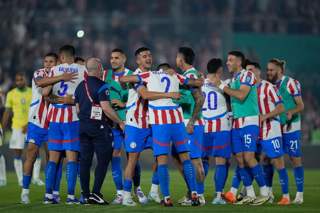Paraguay feiert einen wichtigen Sieg gegen Brasilien.