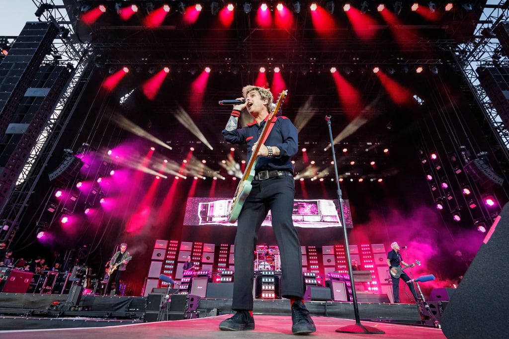 Bei den Festivals „Hurricane“ und „Southside“ im kommenden Jahr wird die US-amerikanische Rockband Green Day auf der Bühne stehen. (Archivbild)