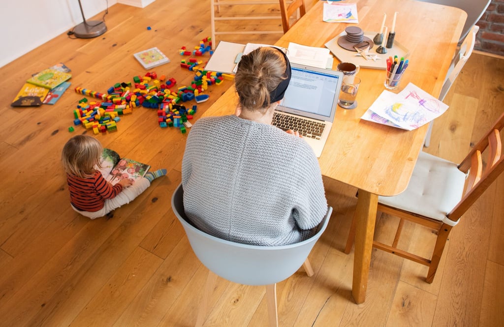 Illustration Homeoffice: Das Münchner Ifo-Institut stellt stabile Zahlen fest.