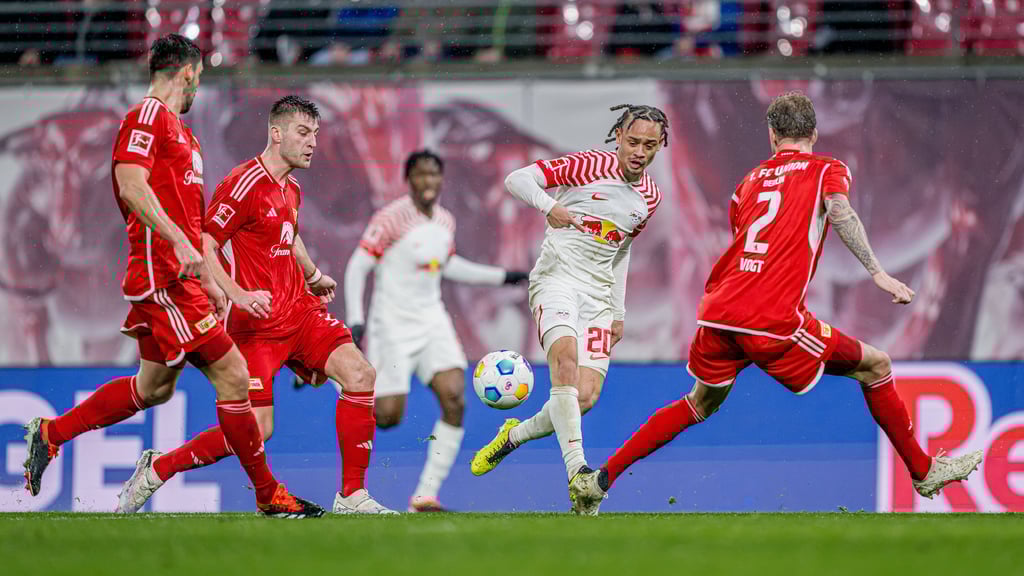 RB Leipzig trifft auf Union Berlin.