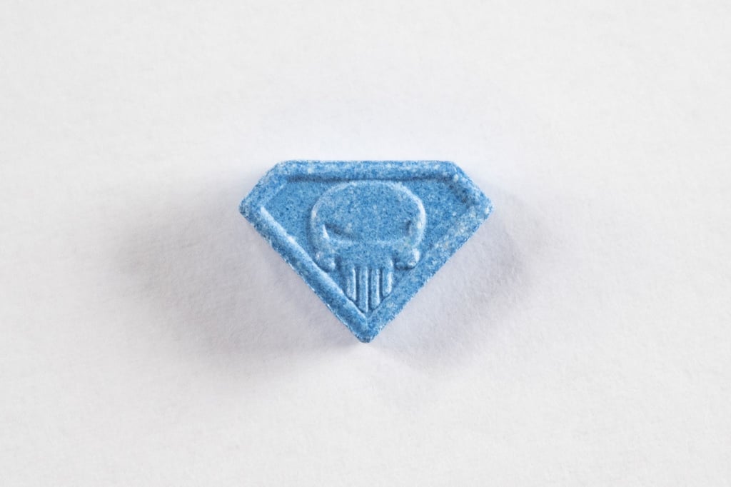 „Blue Punisher“-Ecstasy ist an der deutsch-polnischen Grenze aufgetaucht. (Archivfoto)