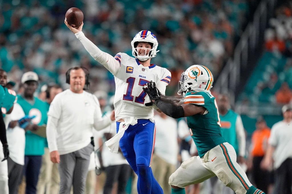 Quarterback Josh Allen sorgt für den zweiten Saisonsieg der Buffalo Bills.