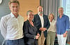 Die Referenten des Patiententages in Jerichow (v.l.): Dr. Dr. Philipp Stahl, Dr. Michaela Seemann, Dr. Patrick Krummenerl, Dr. Annette Krummenerl und Dr. Jörg Schulze. 