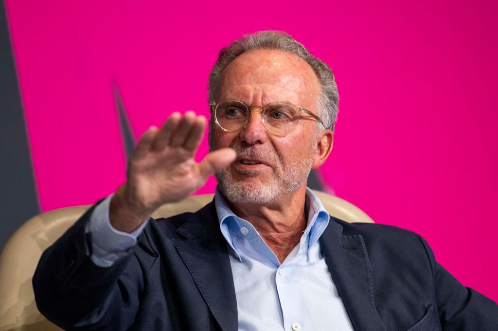 Karl-Heinz Rummenigge gratuliert Günter Netzer zum 80.