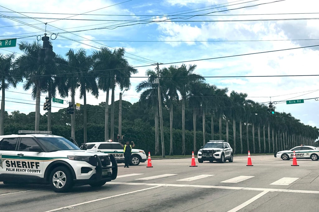 Nach den Schüssen in der Nähe von Trump hat die Polizei einen Verdächtigen festgenommen.