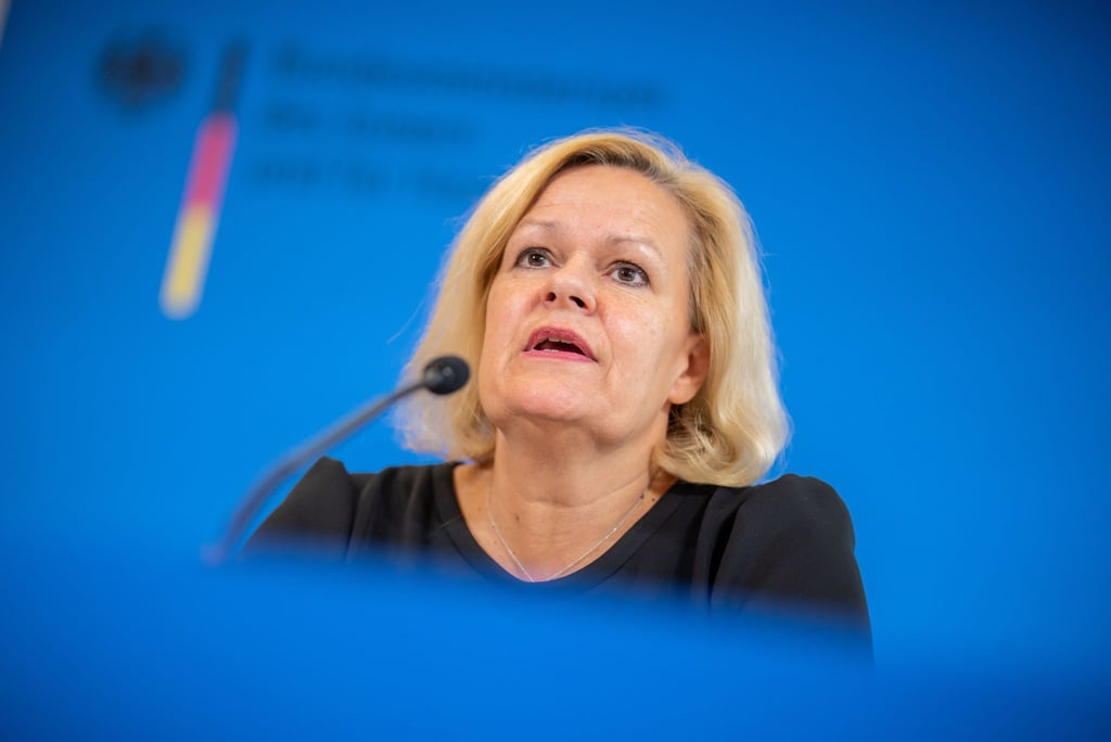 Innenministerin Nancy Faeser hat die Kontrollen angeordnet.