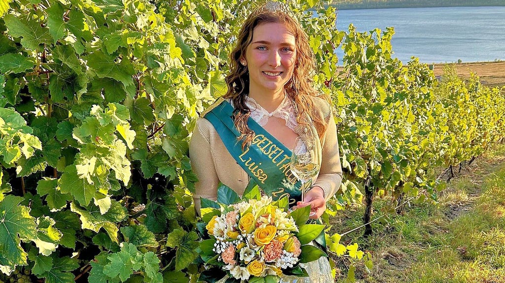 Luisa Weichert aus Gröst ist die neue Geiseltaler Weinprinzessin.