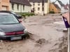 Starkregen und Gewitter verursachen eine Sturzflut in Schackstedt.