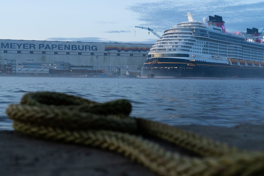 Wann sich der Staat wieder aus der Meyer Werft zurückziehen wird, ist offen. (Archivbild)