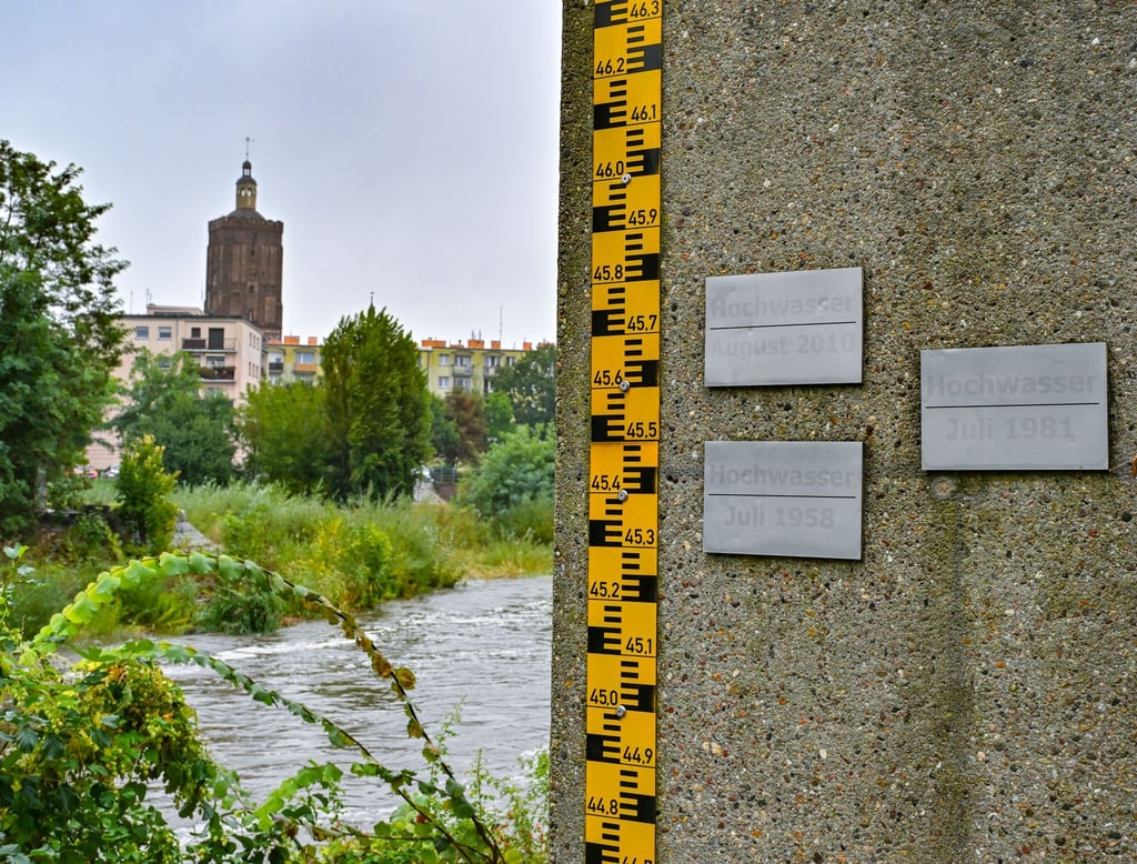 Auch in Brandenburg sind Flüsse über die Ufer getreten.