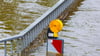 Die Hochwasserlage in Deutschland und Europa ist weiterhin angespannt, wie hier ein Foto der Elbe in Dresden zeigt.