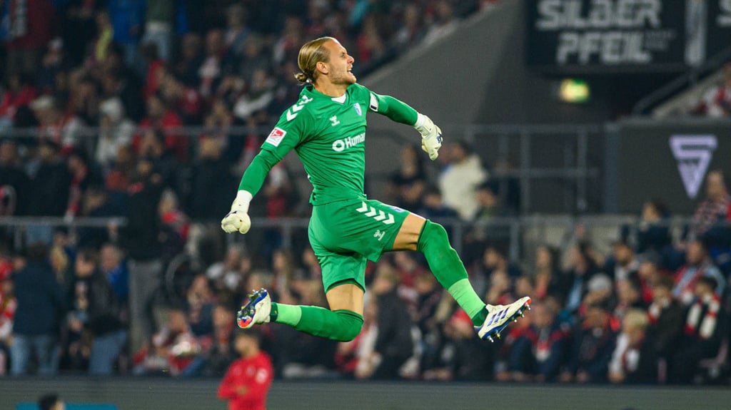 Dominik Reimann war der Mann des Spiels beim 2:1-Auswärtssieg des 1. FC Magdeburg beim 1. FC Köln am Samstag in der 2. Bundesliga.