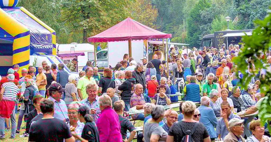 Gut besucht war der Herbstmarkt der Verbandsgemeinde Wethautal im vergangenen Jahr in Löbitz.