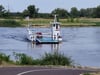 Hochwasser: Die Fähre Ferchland-Grieben stellt Freitag ihren Betrieb ein.