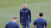 Arthur Vermeeren beim RB-Training im Metropolitano in Madrid.