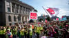 Ab dem 30. September gehen viele Beschäftigte der städtischen Kitas in Berlin voraussichtlich erneut auf die Straße statt zur Arbeit. (Archivbild)