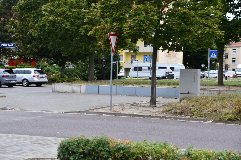 Das PromiEck im Gardelegener Wohngebiet Schlüsselkorb. Der Trinkertreff sorgt für Ärger.