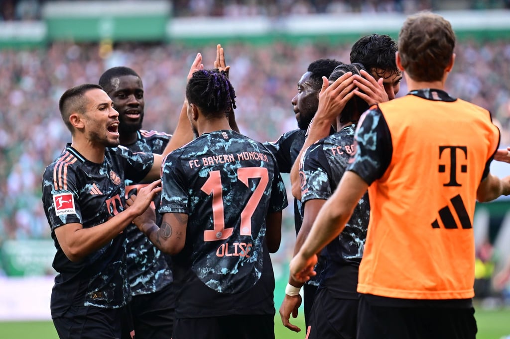 Die Bayern zerlegen den SV Werder.