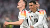 Florian Wirtz (l) und Jamal Musiala haben nach Ansicht von DFB-Sportdirektor Rudi Völler eine goldene Zukunft vor sich.