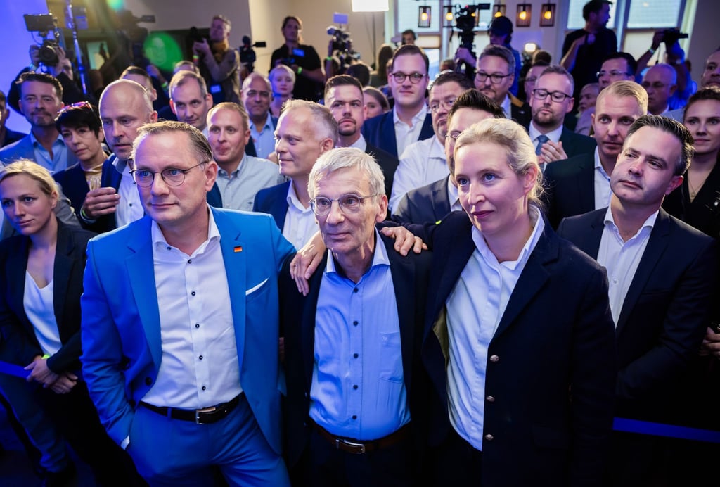 AfD-Spitzenkandidat Berndt hat sein Direktmandat verteidigt.