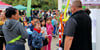 Beim Straßenfest in Calbe gab es vor allem für die Kinder jede Menge Stände. 