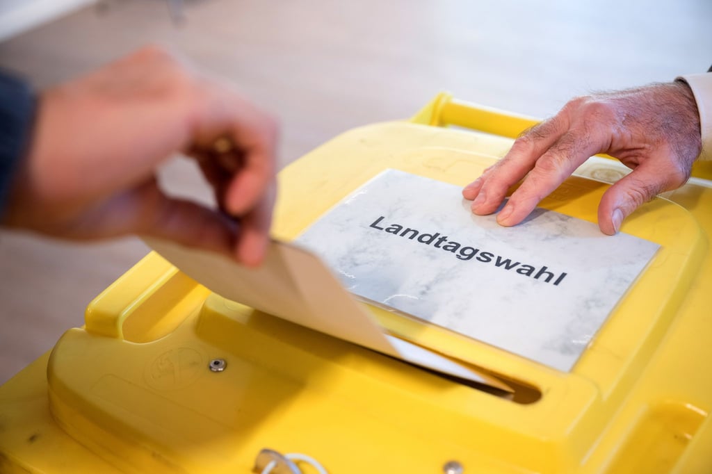 In Brandenburg zeichnet sich bei der Landtagswahl eine hohe Wahlbeteiligung ab.