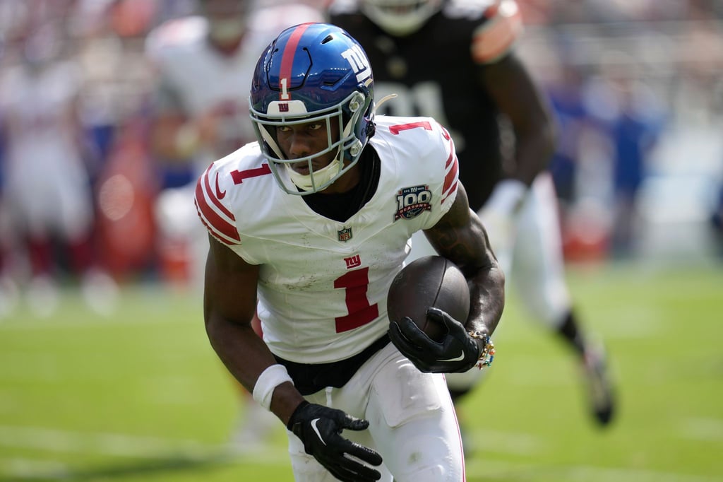 Die New York Giants beendeten ihre Niederlagenserie zum Saisonstart mit einem Erfolg gegen die Cleveland Browns.