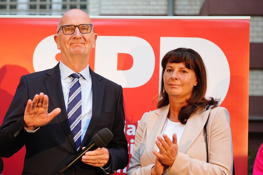 Grund zum Lachen: Dietmar Woidke.