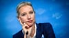 AfD-Chefin Alice Weidel freut sich zwar über den Stimmenzuwachs ihrer Partei bei der Landtagswahl in Brandenburg. Dass eine Regierungsbeteiligung dennoch für die AfD bisher in keinem Bundesland in Sicht ist - anders als für das BSW - sorgt in der AfD-Spitze allerdings nicht für gute Laune.