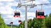 Visualisierung der Seilbahn auf dem Kleinen Winterberg in Schierke im Harz. Die Pläne liege inzwischen unrealisiert in der Schublade.