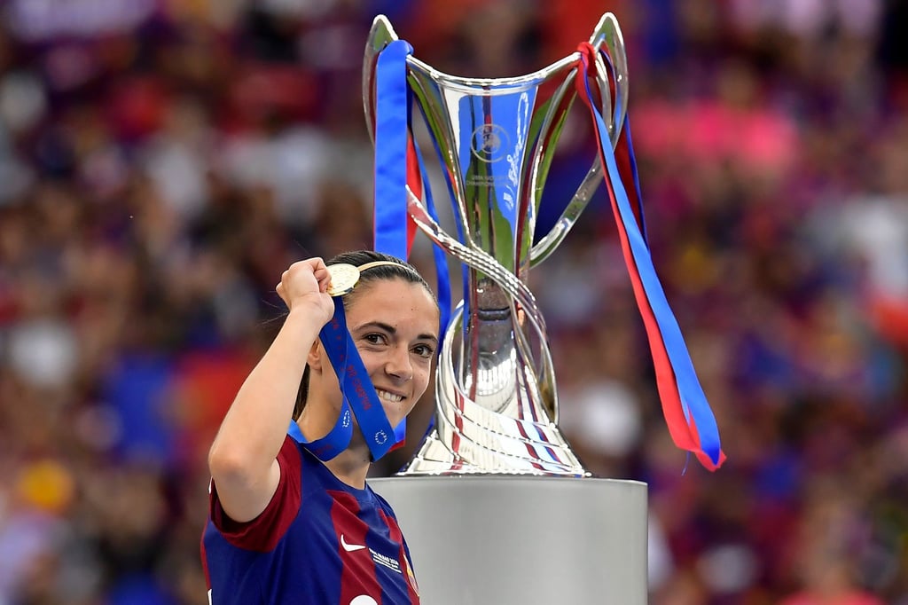 Das große Ziel aller Clubs: Der Champions-League-Pokal der Frauen.