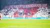 Choreografie der RB-Fans beim FC St. Pauli.