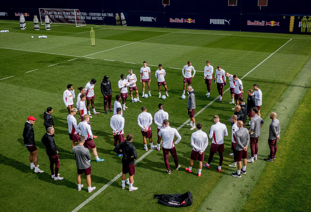 Das Training von RB Leipzig. (Archivbild)