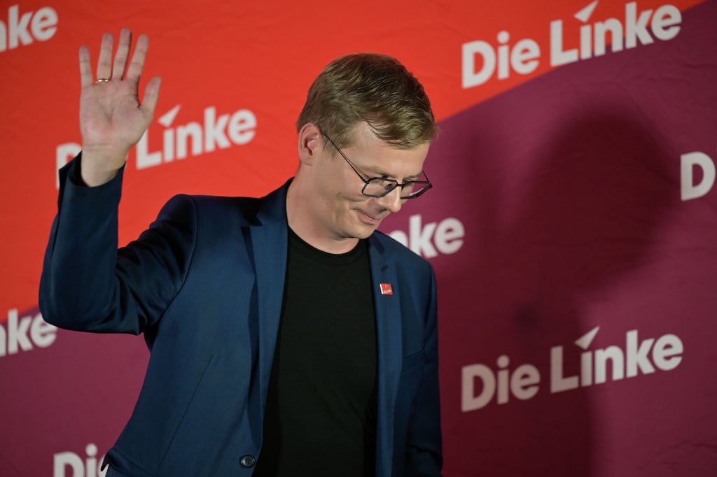 Brandenburgs Linken-Fraktionschef Sebastian Walter findet, seine Partei brauche wieder „klare Linien“. (Archivbild)