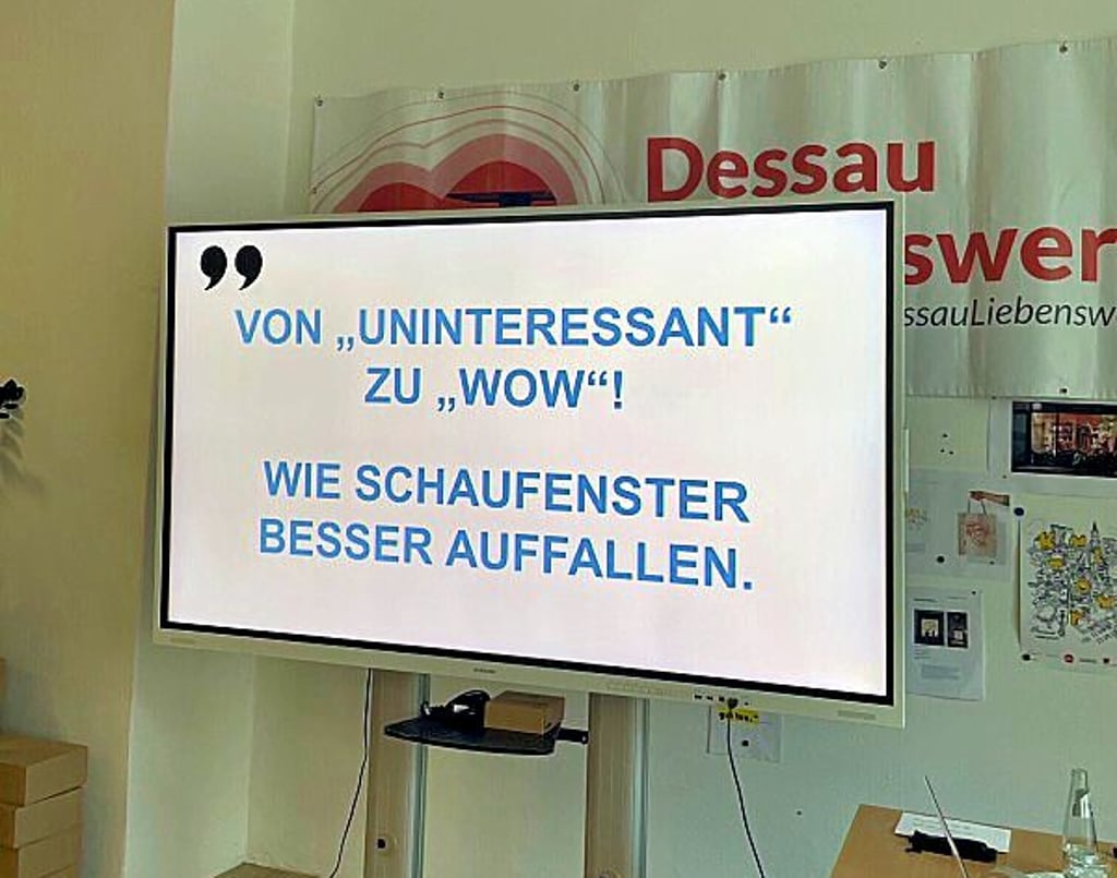 Schulung im Mitmachlokal