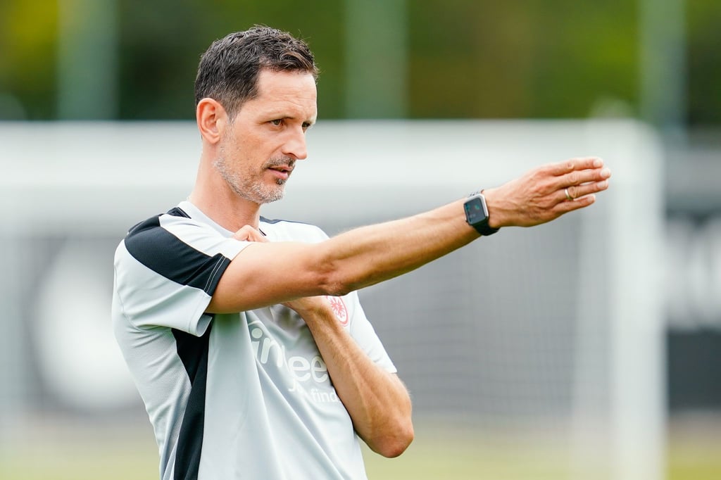 Eintracht Frankfurts Trainer Dino Toppmöller hofft auf einen guten Start in die Europa League.