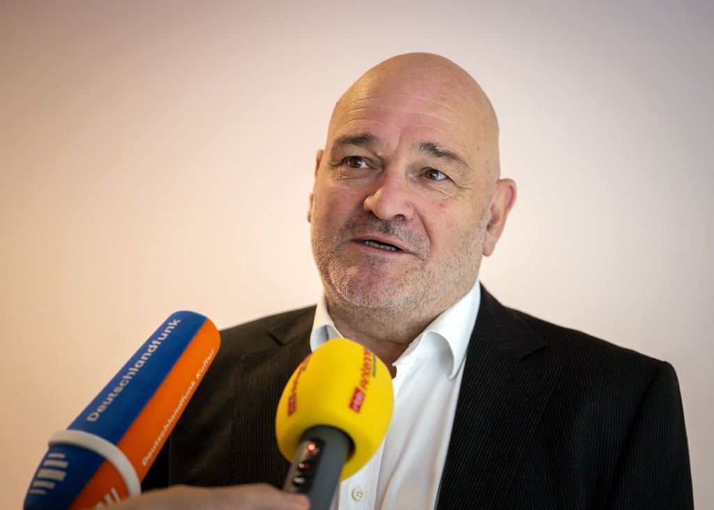 Hält sich Optionen offen: Brandenburgs BSW-Landesvorsitzender Robert Crumbach.
