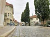 Blick in den Steinweg in Quedlinburg.