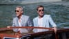 Mit dem Boot kamen George Clooney und Brad Pitt beim Filmfestival Venedig an. (Archivbild)